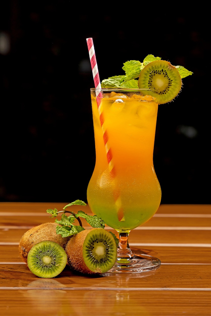our-stories drink, kiwi, glass, beverage, straw, fruit, juice, refreshment, cold drink, food and drink industry, food art, food blogging, food photography